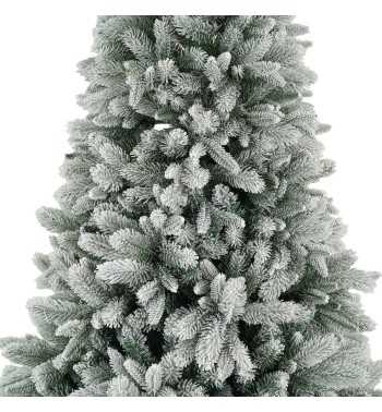 Albero di Natale Innevato in Pe+Pvc H.150/300 cm Apertura ad Ombrello - Panormo Snow