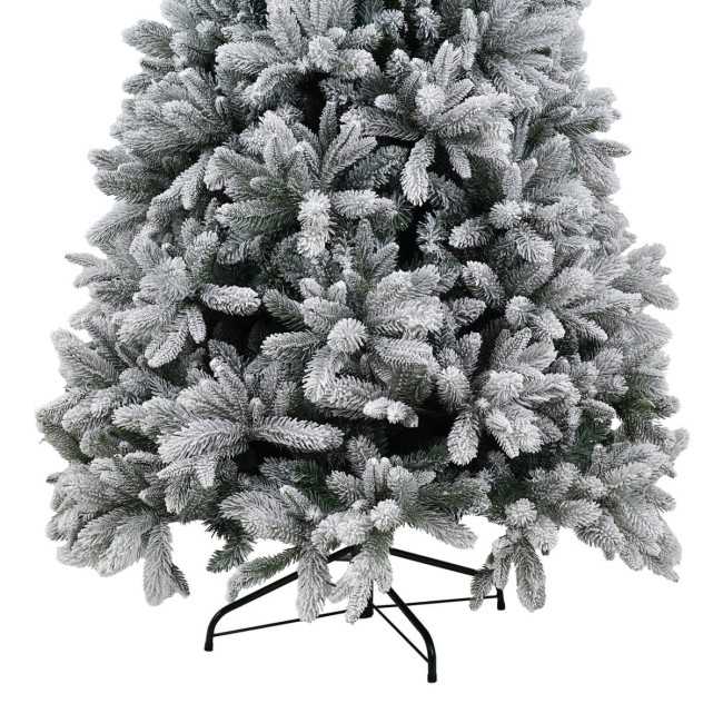 Albero di Natale Innevato in Pe+Pvc H.150/300 cm Apertura ad Ombrello - Panormo Snow