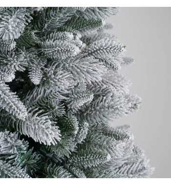 Albero di Natale Innevato in Pe+Pvc H.150/300 cm Apertura ad Ombrello - Panormo Snow