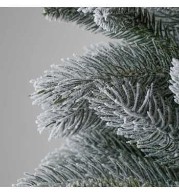 Albero di Natale Innevato in Pe+Pvc H.150/300 cm Apertura ad Ombrello - Panormo Snow