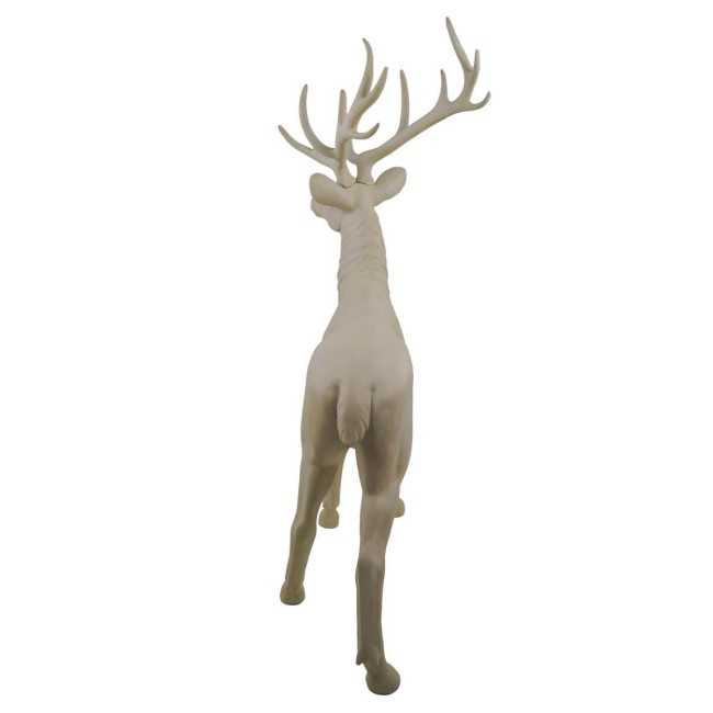 Renna Natalizia in Resina Beige H.153 cm