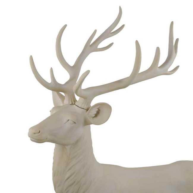 Renna Natalizia in Resina Beige H.153 cm