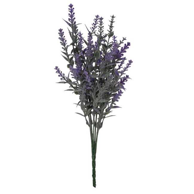 Lavanda Artificiale H.34 cm 2 Modelli