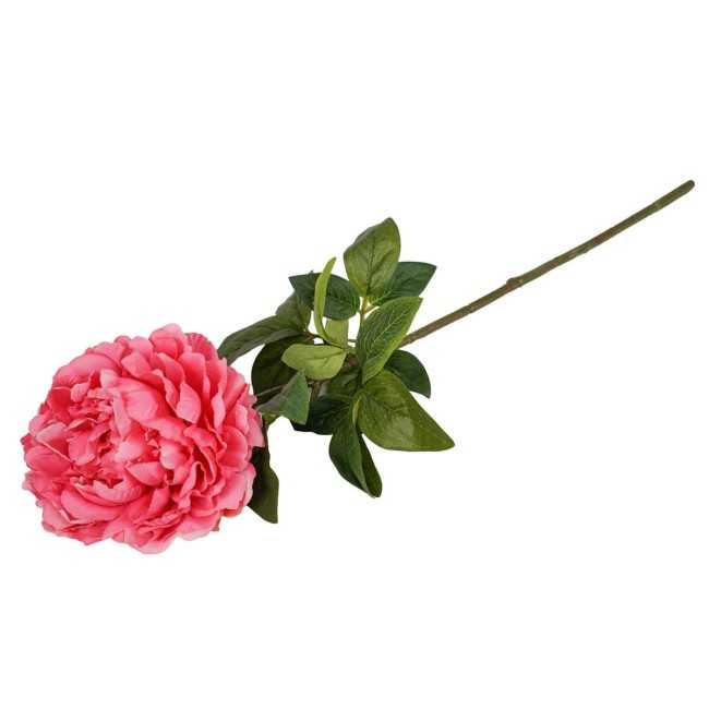 Peonia Artificiale H.72 cm Vari Colori