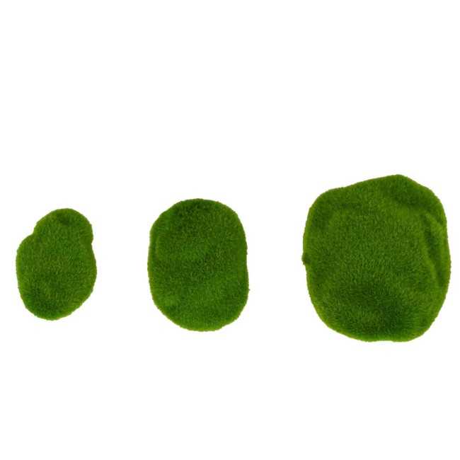 Pietre di Muschio Artificiale Conf. da 12 pz