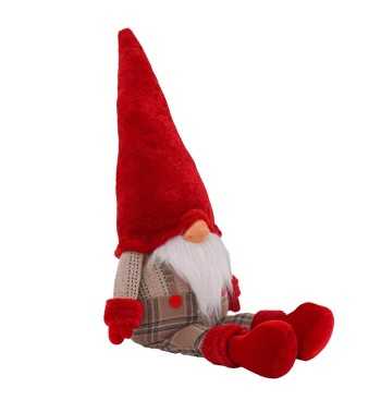 Gnomo Natalizio Seduto H.72 cm