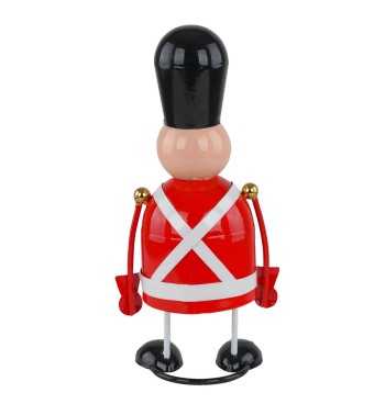 Schiaccianoci Natalizio in Metallo H.30/39 cm