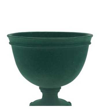 Vaso Natalizio in Velluto Verde 3 Misure