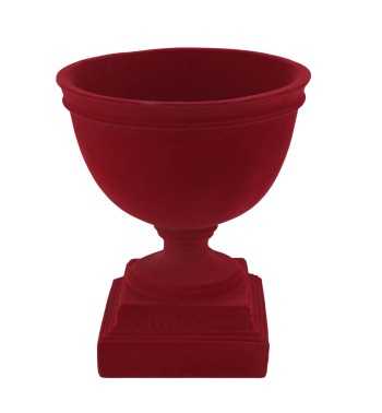 Vaso Natalizio in Velluto Bordeaux 3 Misure