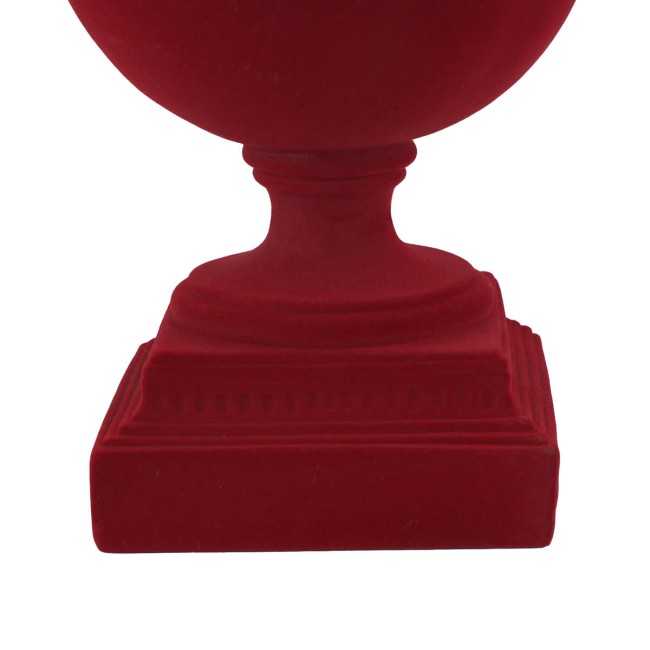 Vaso Natalizio in Velluto Bordeaux 3 Misure