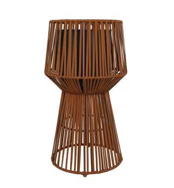 Vaso con Corde Marrone Chiaro H.75/55 cm