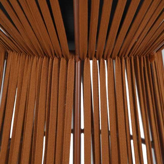 Vaso con Corde Marrone Chiaro H.75/55 cm