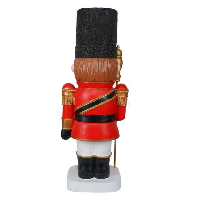 Bimbo Soldatino in Resina con Luci Led H.91 cm