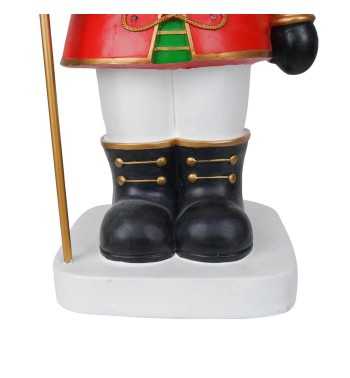 Bimbo Soldatino in Resina con Luci Led H.91 cm