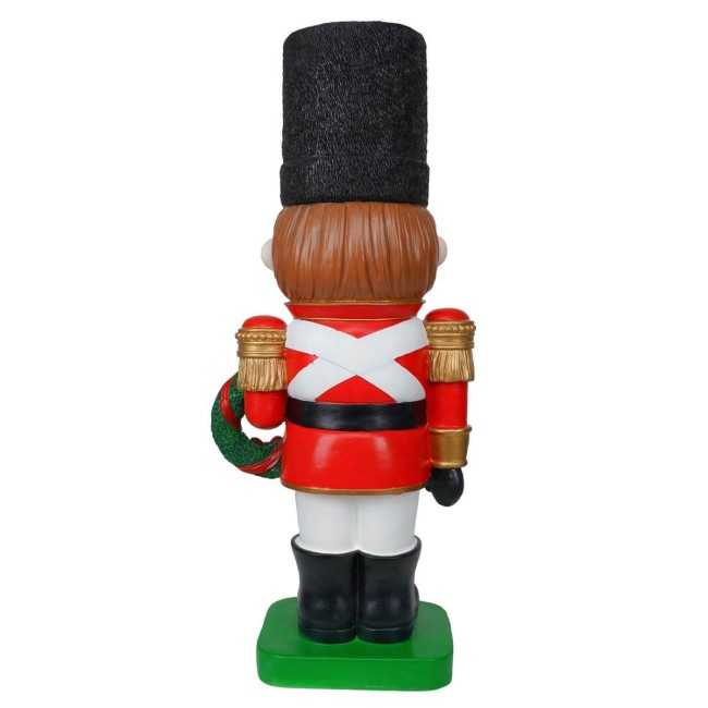 Bimbo Soldatino in Resina con Luci Led H.71 cm