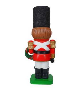 Bimbo Soldatino in Resina con Luci Led H.71 cm