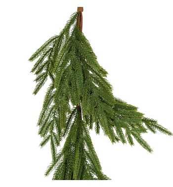 Tralcio Natalizio Verde in Pe L.183 cm