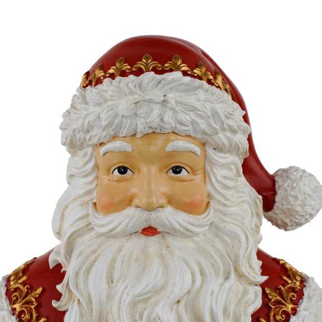 Busto di Babbo Natale in Resina H.29,5 cm