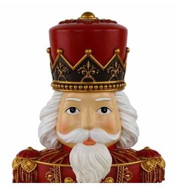 Busto Schiaccianoci Natalizio in Resina H.31 cm