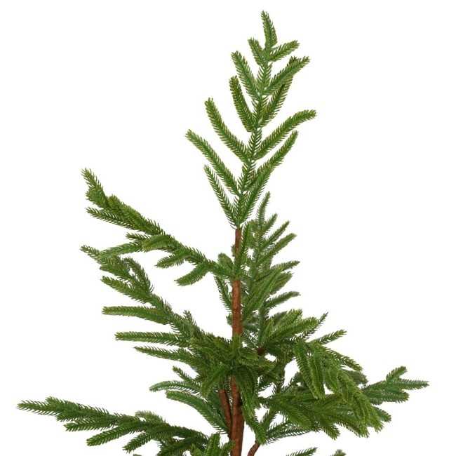 Albero di Natale Verde in PE con Vaso H.88 cm