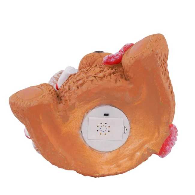 Orsacchiotto Natalizio con Led in Magnesio H.29 cm