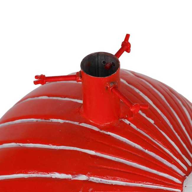 Base per Albero di Natale a Forma di Sfere in Magnesio H.85 cm