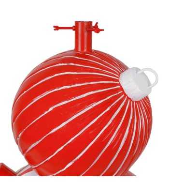 Base per Albero di Natale a Forma di Sfere in Magnesio H.85 cm