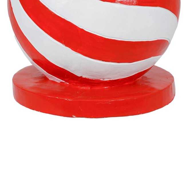 Base per Albero di Natale a Forma di Sfere in Magnesio H.85 cm