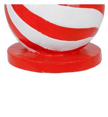 Base per Albero di Natale a Forma di Sfere in Magnesio H.85 cm