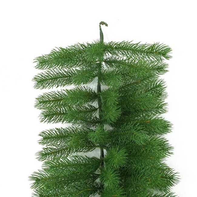 Swag Natalizio in PE Verde L.180 cm
