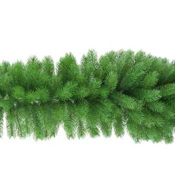 Swag Natalizio in PE Verde L.180 cm