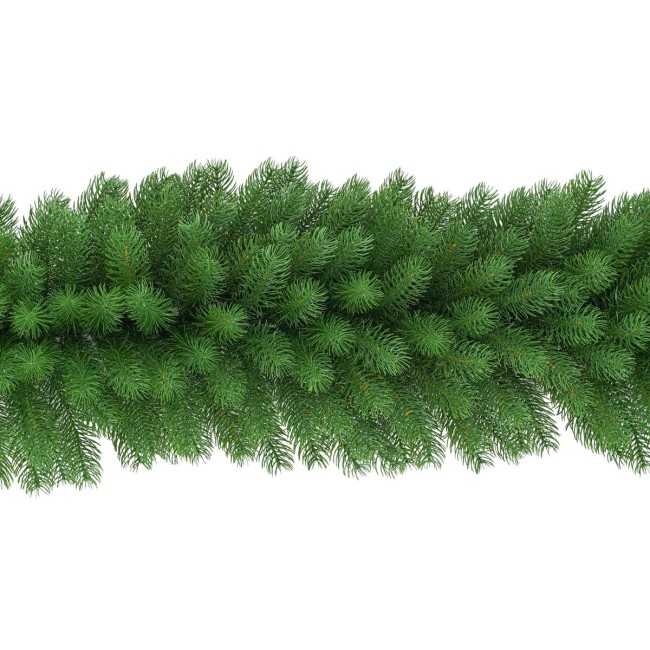 Swag Natalizio in PE Verde L.240 cm