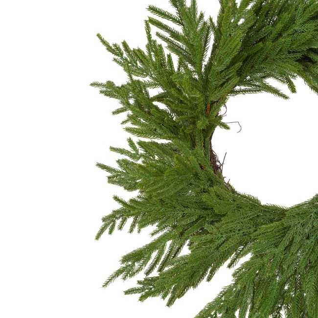 Ghirlanda Natalizia Verde in PE D.100 cm