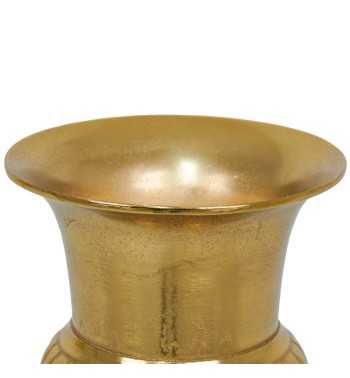 Vaso Coppa in Alluminio Dorato 2 Misure