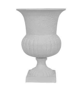 Vaso Coppa in Alluminio Bianco 2 Misure