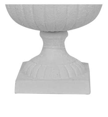 Vaso Coppa in Alluminio Bianco 2 Misure