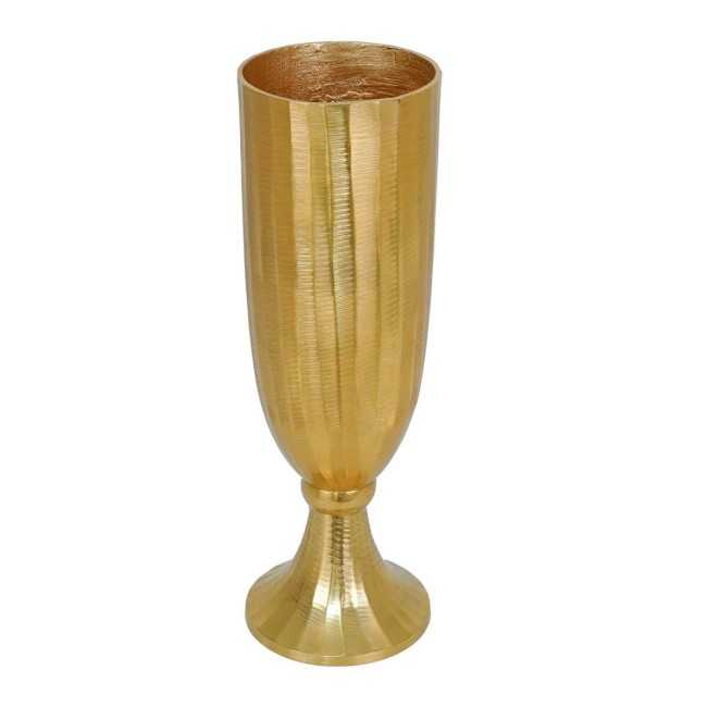 Vaso in Alluminio Oro 2 Misure