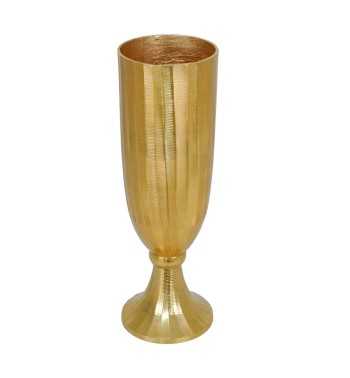 Vaso in Alluminio Oro 2 Misure