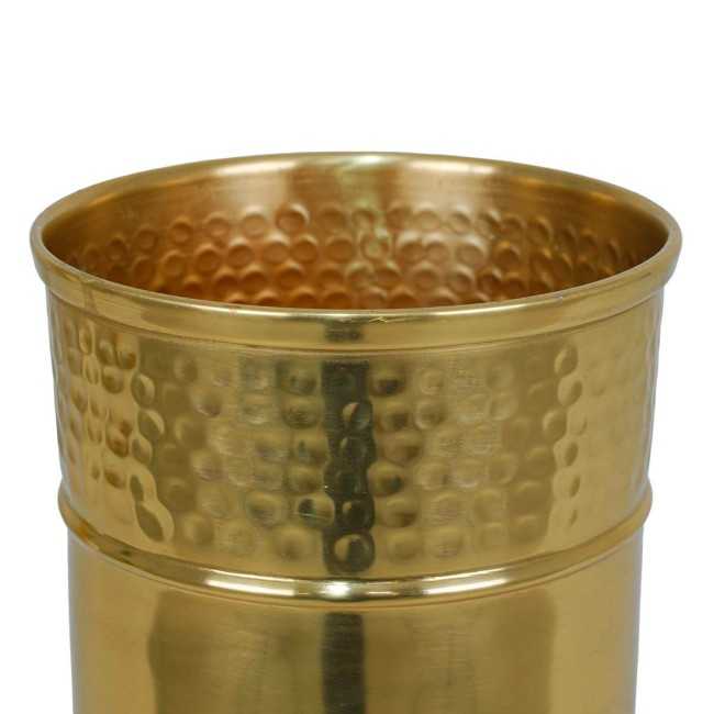 Vaso in Alluminio Oro 2 Misure