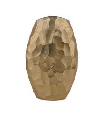 Vaso in Alluminio Oro H.30 cm