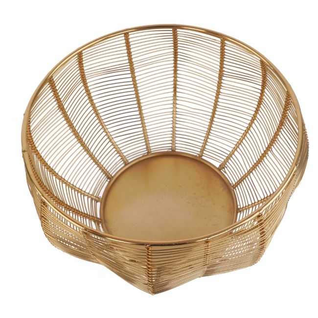 Centrotavola in Alluminio Oro 2 Misure