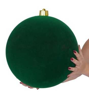 Palle Natalizie in Velluto D.40 cm - 3 Colori
