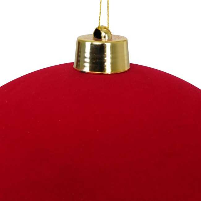 Palle Natalizie in Velluto D.40 cm - 3 Colori