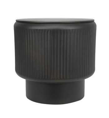 Vaso Elegante in Metallo Colore Bronzo - 2 Misure