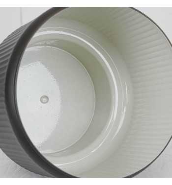 Vaso Elegante in Metallo Colore Bronzo - 2 Misure