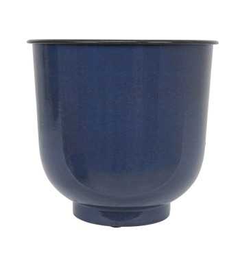 Vaso in Metallo Blu Elegante – 3 Misure