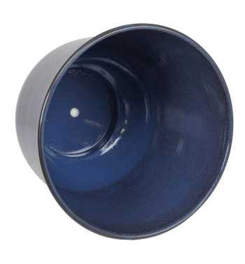 Vaso in Metallo Blu Elegante – 3 Misure