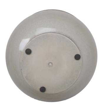 Vaso in Metallo Bianco Elegante con Piedini Antiscivolo - 3 Misure