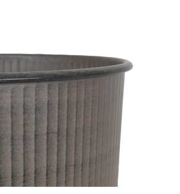 Vaso Decorativo in Metallo Bronzo - D.40xH.50 cm