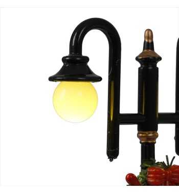 Lanterne Natalizie a LED per Villaggi in Miniatura, Set da 2 - Stilè Collection